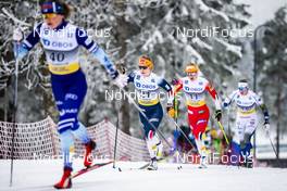 07.03.2020, Oslo, Norway (NOR): Magni Smedaas (NOR), Ragnhild Haga (NOR), (l-r)  - FIS world cup cross-country, mass women, Oslo (NOR). www.nordicfocus.com. © Modica/NordicFocus. Every downloaded picture is fee-liable.
