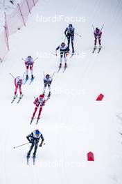 07.03.2020, Oslo, Norway (NOR): Start of the race (l-r)  - FIS world cup cross-country, mass women, Oslo (NOR). www.nordicfocus.com. © Modica/NordicFocus. Every downloaded picture is fee-liable.