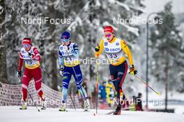 07.03.2020, Oslo, Norway (NOR): Ekaterina Smirnova (RUS), Susanna Saapunki (FIN), Pia Fink (GER), (l-r)  - FIS world cup cross-country, mass women, Oslo (NOR). www.nordicfocus.com. © Modica/NordicFocus. Every downloaded picture is fee-liable.