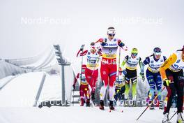 07.03.2020, Oslo, Norway (NOR): Kathrine Rolsted Harsem (NOR), Astrid Uhrenholdt Jacobsen (NOR), Anamarija Lampic (SLO), Krista Parmakoski (FIN), (l-r)  - FIS world cup cross-country, mass women, Oslo (NOR). www.nordicfocus.com. © Modica/NordicFocus. Every downloaded picture is fee-liable.