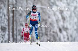 28.11.2020, Ruka, Finland (FIN): Susanna Saapunki (FIN) - FIS world cup cross-country, 10km women, Ruka (FIN). www.nordicfocus.com. © Vianney THIBAUT/NordicFocus. Every downloaded picture is fee-liable.