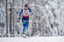 28.11.2020, Ruka, Finland (FIN): Kerttu Niskanen (FIN) - FIS world cup cross-country, 10km women, Ruka (FIN). www.nordicfocus.com. © Vianney THIBAUT/NordicFocus. Every downloaded picture is fee-liable.