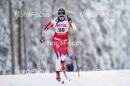 28.11.2020, Ruka, Finland (FIN): Hedda Oestberg Amundsen (NOR) - FIS world cup cross-country, 10km women, Ruka (FIN). www.nordicfocus.com. © Vianney THIBAUT/NordicFocus. Every downloaded picture is fee-liable.