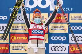 28.11.2020, Ruka, Finland (FIN): Therese Johaug (NOR) - FIS world cup cross-country, 10km women, Ruka (FIN). www.nordicfocus.com. © Vianney THIBAUT/NordicFocus. Every downloaded picture is fee-liable.