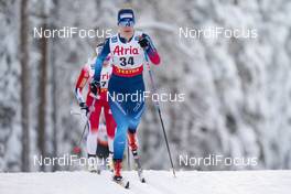 28.11.2020, Ruka, Finland (FIN): Nadine Faehndrich (SUI) - FIS world cup cross-country, 10km women, Ruka (FIN). www.nordicfocus.com. © Vianney THIBAUT/NordicFocus. Every downloaded picture is fee-liable.