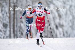 28.11.2020, Ruka, Finland (FIN): Lotta Udnes Weng (NOR) - FIS world cup cross-country, 10km women, Ruka (FIN). www.nordicfocus.com. © Vianney THIBAUT/NordicFocus. Every downloaded picture is fee-liable.