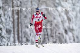 28.11.2020, Ruka, Finland (FIN): Patricija Eiduka (LAT) - FIS world cup cross-country, 10km women, Ruka (FIN). www.nordicfocus.com. © Vianney THIBAUT/NordicFocus. Every downloaded picture is fee-liable.