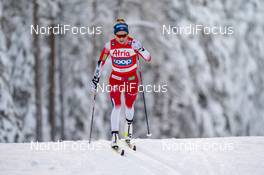 28.11.2020, Ruka, Finland (FIN): Therese Johaug (NOR) - FIS world cup cross-country, 10km women, Ruka (FIN). www.nordicfocus.com. © Vianney THIBAUT/NordicFocus. Every downloaded picture is fee-liable.