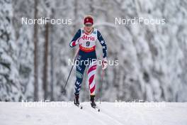 28.11.2020, Ruka, Finland (FIN): Hailey Swirbul (USA) - FIS world cup cross-country, 10km women, Ruka (FIN). www.nordicfocus.com. © Vianney THIBAUT/NordicFocus. Every downloaded picture is fee-liable.