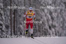 28.11.2020, Ruka, Finland (FIN): Sindre Bjoernestad Skar (NOR) - FIS world cup cross-country, 15km men, Ruka (FIN). www.nordicfocus.com. © Vianney Thibaut/NordicFocus. Every downloaded picture is fee-liable.