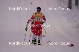 28.11.2020, Ruka, Finland (FIN): Johannes Hoesflot Klaebo (NOR) - FIS world cup cross-country, 15km men, Ruka (FIN). www.nordicfocus.com. © Vianney Thibaut/NordicFocus. Every downloaded picture is fee-liable.