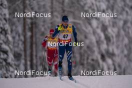 28.11.2020, Ruka, Finland (FIN): Maicol Rastelli (ITA) - FIS world cup cross-country, 15km men, Ruka (FIN). www.nordicfocus.com. © Vianney Thibaut/NordicFocus. Every downloaded picture is fee-liable.