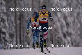 28.11.2020, Ruka, Finland (FIN): James Clinton Schoonmaker (USA) - FIS world cup cross-country, 15km men, Ruka (FIN). www.nordicfocus.com. © Vianney Thibaut/NordicFocus. Every downloaded picture is fee-liable.