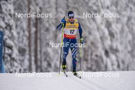 28.11.2020, Ruka, Finland (FIN): Giandomenico Salvadori (ITA) - FIS world cup cross-country, 15km men, Ruka (FIN). www.nordicfocus.com. © Vianney Thibaut/NordicFocus. Every downloaded picture is fee-liable.