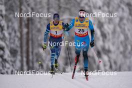 28.11.2020, Ruka, Finland (FIN): Adrien Backscheider (FRA) - FIS world cup cross-country, 15km men, Ruka (FIN). www.nordicfocus.com. © Vianney Thibaut/NordicFocus. Every downloaded picture is fee-liable.