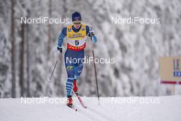 28.11.2020, Ruka, Finland (FIN): Lauri Lepisto (FIN) - FIS world cup cross-country, 15km men, Ruka (FIN). www.nordicfocus.com. © Vianney Thibaut/NordicFocus. Every downloaded picture is fee-liable.