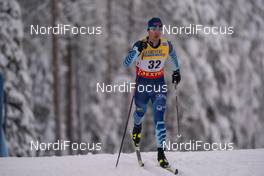 28.11.2020, Ruka, Finland (FIN): Perttu Hyvarinen (FIN) - FIS world cup cross-country, 15km men, Ruka (FIN). www.nordicfocus.com. © Vianney Thibaut/NordicFocus. Every downloaded picture is fee-liable.