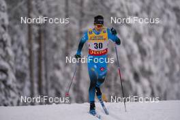 28.11.2020, Ruka, Finland (FIN): Clement Parisse (FRA) - FIS world cup cross-country, 15km men, Ruka (FIN). www.nordicfocus.com. © Vianney Thibaut/NordicFocus. Every downloaded picture is fee-liable.