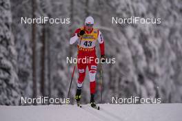 28.11.2020, Ruka, Finland (FIN): Kamil Bury (POL) - FIS world cup cross-country, 15km men, Ruka (FIN). www.nordicfocus.com. © Vianney Thibaut/NordicFocus. Every downloaded picture is fee-liable.
