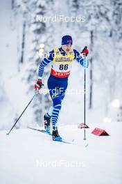 27.11.2020, Ruka, Finland (FIN): Joel Ikonen (FIN) - FIS world cup cross-country, individual sprint, Ruka (FIN). www.nordicfocus.com. © Modica/NordicFocus. Every downloaded picture is fee-liable.
