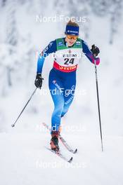 27.11.2020, Ruka, Finland (FIN): Laurien Van Der Graaf (SUI) - FIS world cup cross-country, individual sprint, Ruka (FIN). www.nordicfocus.com. © Modica/NordicFocus. Every downloaded picture is fee-liable.