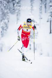 27.11.2020, Ruka, Finland (FIN): Emil Iversen (NOR) - FIS world cup cross-country, individual sprint, Ruka (FIN). www.nordicfocus.com. © Modica/NordicFocus. Every downloaded picture is fee-liable.