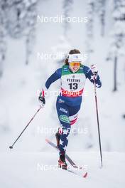 27.11.2020, Ruka, Finland (FIN): Rosie Brennan (USA) - FIS world cup cross-country, individual sprint, Ruka (FIN). www.nordicfocus.com. © Modica/NordicFocus. Every downloaded picture is fee-liable.