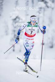 27.11.2020, Ruka, Finland (FIN): Ebba Andersson (SWE) - FIS world cup cross-country, individual sprint, Ruka (FIN). www.nordicfocus.com. © Modica/NordicFocus. Every downloaded picture is fee-liable.