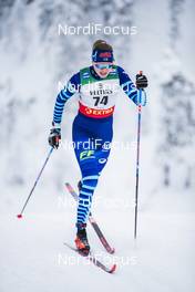27.11.2020, Ruka, Finland (FIN): Eveliina Piippo (FIN) - FIS world cup cross-country, individual sprint, Ruka (FIN). www.nordicfocus.com. © Modica/NordicFocus. Every downloaded picture is fee-liable.