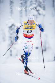 27.11.2020, Ruka, Finland (FIN): Axel Ekstroem (SWE) - FIS world cup cross-country, individual sprint, Ruka (FIN). www.nordicfocus.com. © Modica/NordicFocus. Every downloaded picture is fee-liable.