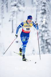 27.11.2020, Ruka, Finland (FIN): Perttu Hyvarinen (FIN) - FIS world cup cross-country, individual sprint, Ruka (FIN). www.nordicfocus.com. © Modica/NordicFocus. Every downloaded picture is fee-liable.