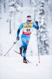 27.11.2020, Ruka, Finland (FIN): Adrien Backscheider (FRA) - FIS world cup cross-country, individual sprint, Ruka (FIN). www.nordicfocus.com. © Modica/NordicFocus. Every downloaded picture is fee-liable.