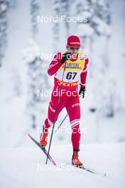 27.11.2020, Ruka, Finland (FIN): Evgeniy Belov (RUS) - FIS world cup cross-country, individual sprint, Ruka (FIN). www.nordicfocus.com. © Modica/NordicFocus. Every downloaded picture is fee-liable.