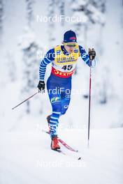 27.11.2020, Ruka, Finland (FIN): Lauri Lepisto (FIN) - FIS world cup cross-country, individual sprint, Ruka (FIN). www.nordicfocus.com. © Modica/NordicFocus. Every downloaded picture is fee-liable.