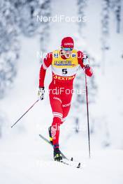 27.11.2020, Ruka, Finland (FIN): Gleb Retivykh (RUS) - FIS world cup cross-country, individual sprint, Ruka (FIN). www.nordicfocus.com. © Modica/NordicFocus. Every downloaded picture is fee-liable.