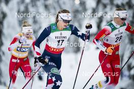 27.11.2020, Ruka, Finland (FIN): Jessie Diggins (USA) - FIS world cup cross-country, individual sprint, Ruka (FIN). www.nordicfocus.com. © Modica/NordicFocus. Every downloaded picture is fee-liable.