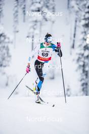 27.11.2020, Ruka, Finland (FIN): Aveli Uustalu (EST) - FIS world cup cross-country, individual sprint, Ruka (FIN). www.nordicfocus.com. © Modica/NordicFocus. Every downloaded picture is fee-liable.