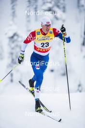 27.11.2020, Ruka, Finland (FIN): Andrew Young (GBR) - FIS world cup cross-country, individual sprint, Ruka (FIN). www.nordicfocus.com. © Modica/NordicFocus. Every downloaded picture is fee-liable.