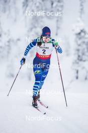 27.11.2020, Ruka, Finland (FIN): Krista Parmakoski (FIN) - FIS world cup cross-country, individual sprint, Ruka (FIN). www.nordicfocus.com. © Modica/NordicFocus. Every downloaded picture is fee-liable.