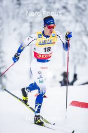 27.11.2020, Ruka, Finland (FIN): Johan Haeggstroem (SWE) - FIS world cup cross-country, individual sprint, Ruka (FIN). www.nordicfocus.com. © Modica/NordicFocus. Every downloaded picture is fee-liable.