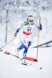 27.11.2020, Ruka, Finland (FIN): Anna Dyvik (SWE) - FIS world cup cross-country, individual sprint, Ruka (FIN). www.nordicfocus.com. © Modica/NordicFocus. Every downloaded picture is fee-liable.