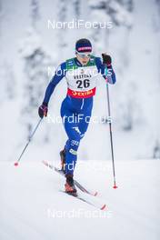 27.11.2020, Ruka, Finland (FIN): Greta Laurent (ITA) - FIS world cup cross-country, individual sprint, Ruka (FIN). www.nordicfocus.com. © Modica/NordicFocus. Every downloaded picture is fee-liable.