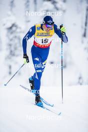 27.11.2020, Ruka, Finland (FIN): Francesco De Fabiani (ITA) - FIS world cup cross-country, individual sprint, Ruka (FIN). www.nordicfocus.com. © Modica/NordicFocus. Every downloaded picture is fee-liable.