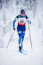 27.11.2020, Ruka, Finland (FIN): Johanna Matintalo (FIN) - FIS world cup cross-country, individual sprint, Ruka (FIN). www.nordicfocus.com. © Modica/NordicFocus. Every downloaded picture is fee-liable.