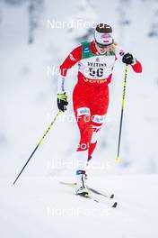 27.11.2020, Ruka, Finland (FIN): Weronika Kaleta (POL) - FIS world cup cross-country, individual sprint, Ruka (FIN). www.nordicfocus.com. © Modica/NordicFocus. Every downloaded picture is fee-liable.