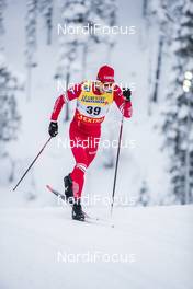 27.11.2020, Ruka, Finland (FIN): Ermil Vokuev (RUS) - FIS world cup cross-country, individual sprint, Ruka (FIN). www.nordicfocus.com. © Modica/NordicFocus. Every downloaded picture is fee-liable.