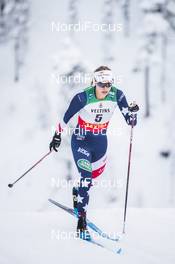 27.11.2020, Ruka, Finland (FIN): Jessie Diggins (USA) - FIS world cup cross-country, individual sprint, Ruka (FIN). www.nordicfocus.com. © Modica/NordicFocus. Every downloaded picture is fee-liable.