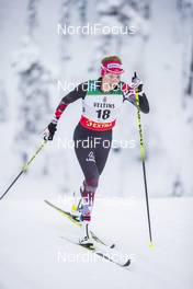 27.11.2020, Ruka, Finland (FIN): Teresa Stadlober (AUT) - FIS world cup cross-country, individual sprint, Ruka (FIN). www.nordicfocus.com. © Modica/NordicFocus. Every downloaded picture is fee-liable.