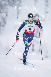 27.11.2020, Ruka, Finland (FIN): Sophie Caldwell Hamilton (USA) - FIS world cup cross-country, individual sprint, Ruka (FIN). www.nordicfocus.com. © Modica/NordicFocus. Every downloaded picture is fee-liable.