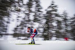 29.11.2020, Ruka, Finland (FIN): Logan Hanneman (USA) - FIS world cup cross-country, pursuit men, Ruka (FIN). www.nordicfocus.com. © Modica/NordicFocus. Every downloaded picture is fee-liable.